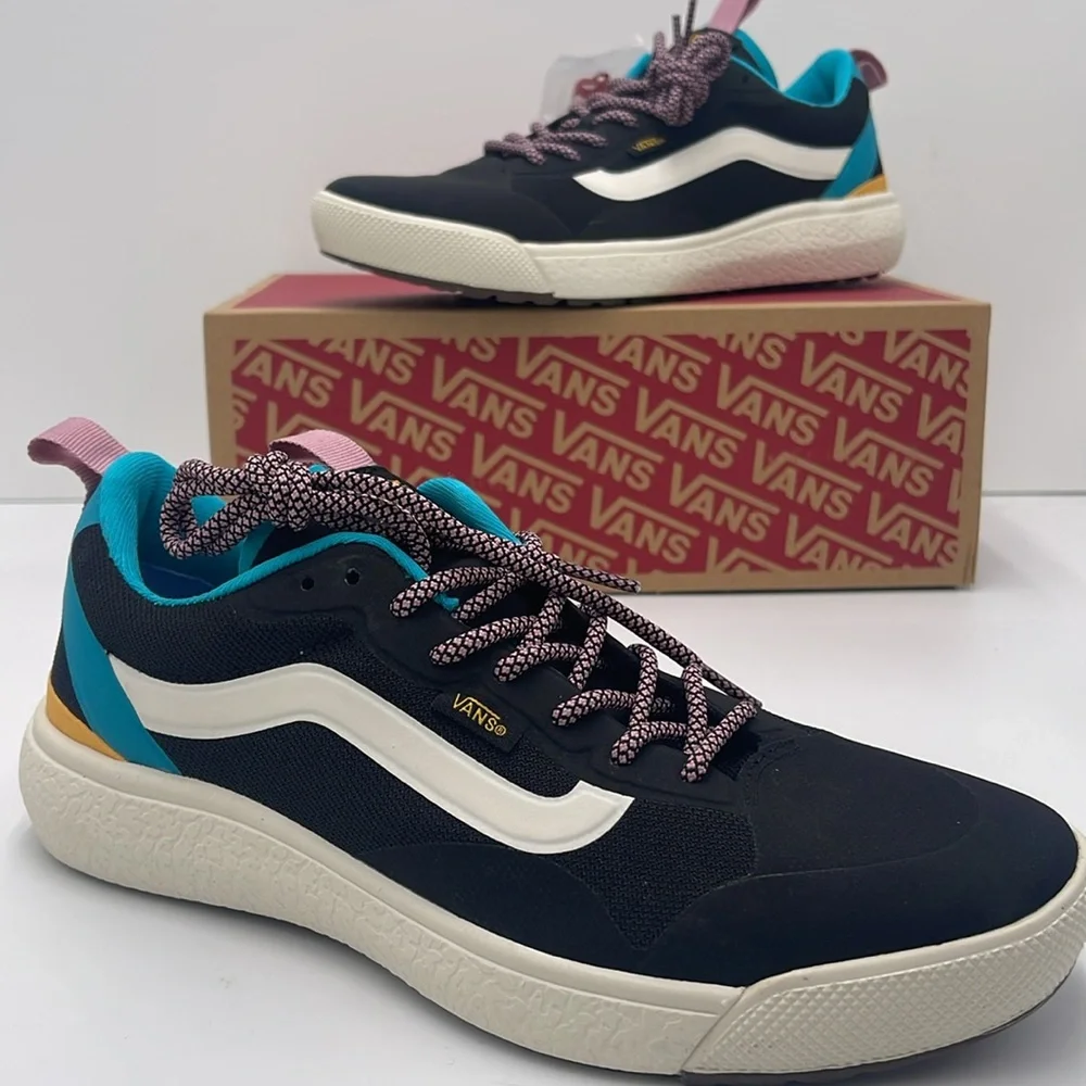 Vans WMNS Black and Blue Shoes Ultrarange Exo
Pop Color Black/Multi
VN0A4U1KB - Picture 1 of 16